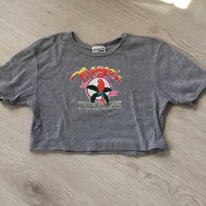 South beach crop tee